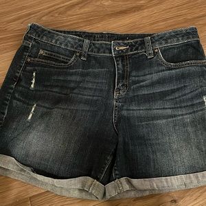 Jennifer Lopez brand denim shorts size 10/ 4 in inseam/ 2 pair sold together